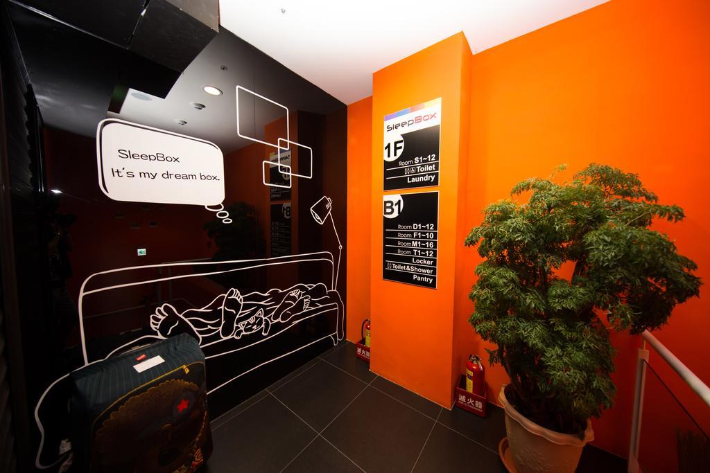 Sleepbox Hostel Taipei Exteriör bild