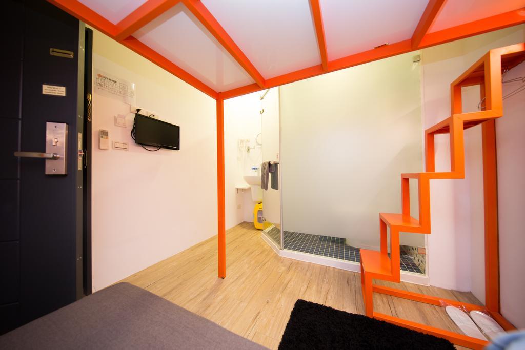 Sleepbox Hostel Taipei Exteriör bild